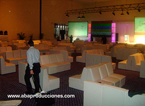 RENTA DE GRADAS Y RENTA DE SALAS LOUNGE PARA EVENTOS
